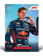 kartička Formule 1 Topps Now 2023 1 Max Verstappen Red Bull /1097