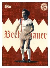 fotbalová kartička 2025-26 Topps Team set FC Bayern Munchen Die Bayern DB-6 Franz Beckenbauer Halo