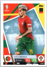 fotbalová karta Topps Match Attax EURO 2024 POR5 João Cancelo (Portugal)|