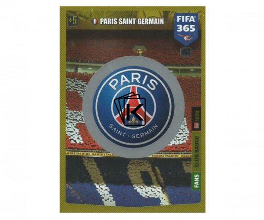 Fotbalová kartička Panini FIFA 365 – 2020 Znak PSG