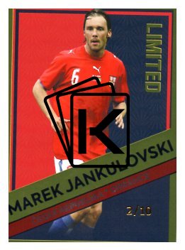 fotbalová kartička 2023 Pro Arena Repre Gold /10 Marek Jankulovski