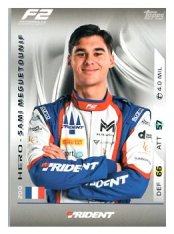 2025 Topps Turbo Attax F1 Trident F2 Teams HP 200 Sami Meguetounif