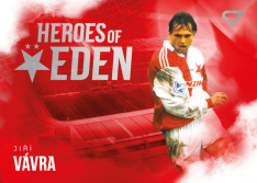 2025-26 SportZoo SK Slavia Praha Heroes of Eden HE-23 Jiří Vávra