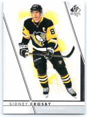 2022-23 Upper Deck SP Authentic 87 Sidney Crosby - Pittsburgh Penguins