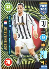 fotbalová karta Panini Adrenalyn XL FIFA 365 2021 International Stars 328 Adrien Rabiot Juventus