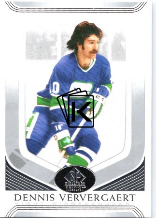 Hokejová karta 2020-21 Upper Deck SP Legends Signature Edition 221 Dennis Ververgaert - Vancouver Canucks