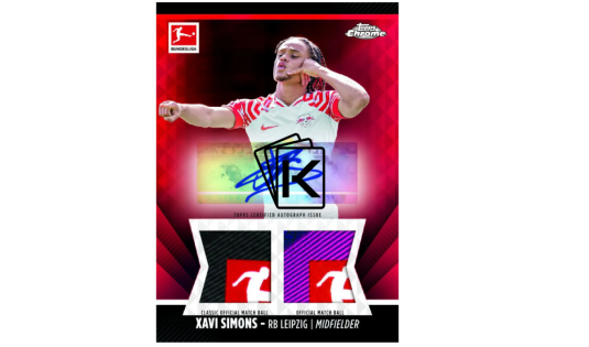 2023-24 Topps Chrome Bundesliga Hobby Balíček