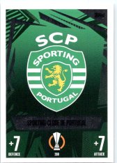 Fotbalová kartička 2023-24 Topps Match Attax UEFA Club Competitions 289 Sporting Clube de Portugal