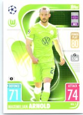 fotbalová kartička 2021-22 Topps Match Attax UEFA Champions League Update WOL3 Maxmilian Arnold Wolfsburg