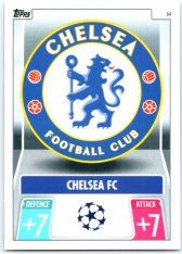fotbalová kartička 2021-22 Topps Match Attax UEFA Champions League 64 Chelsea FC Logo