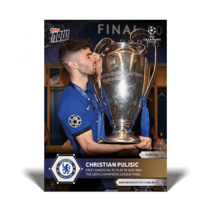 Fotbalová kartička Topps Now UCL 85 Christian Pulisic Chelsea