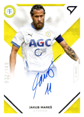 podepsaná fotbalová kartička SportZoo 2020-21 Fortuna Liga Signed Stars Level 2 SS2-13 Jakub Mareš FK Teplice /149
