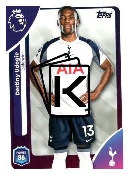 fotbalová kartička 2025-26 Topps  Premier League 258 Destiny Udogie (Tottenham Hotspur)