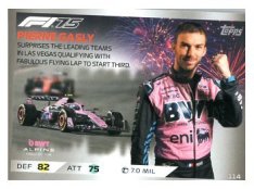 2025 Topps Turbo Attax F1 BWT Alpine Epic Moments  114 Pierre Gasly