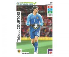 Fotbalová kartička Panini Adrenalyn XL Road To Euro 2020 Team Mate Thibault Courtois 10