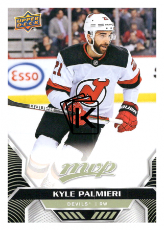 2020-21 UD MVP 156 Kyle Palmieri - New Jersey Devils
