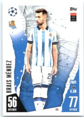 Fotbalová kartička 2023-24 Topps Match Attax UEFA Club Competitions 305 Brais Méndez Real Sociedad de Fútbol