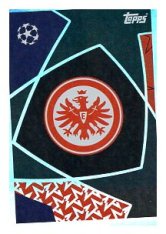 2025-26 Topps Champions League Eintracht Frankfurt 168 Club Badge