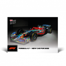 kartička Formule 1 Topps Now 2021 036 New Car For 2022
