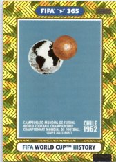 fotbalová karta Panini Adrenalyn XL FIFA 365 2021 FIFA World Cup History 376 Chile 1962