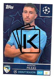 2025-26 Topps Champions League  Pafos FC 533 Kostas Pileas