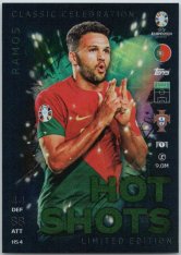 fotbalová karta Topps Match Attax EURO 2024 Hot Shots Limited Edition HSLE4 Gonçalo Ramos (Portugal)