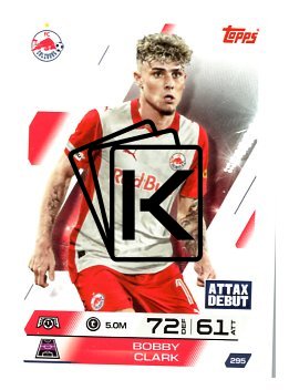 fotbalová kartička 2025-26 Topps Match Attax UCC 295 Bobby Clark (FC Salzburg)