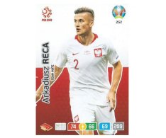 Panini Adrenalyn XL UEFA EURO 2020 Team mate 252 Arkadiusz Reca Poland