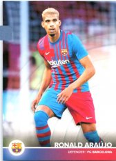 2021 Topps FC Barcelona Set 5 Ronald Araujo