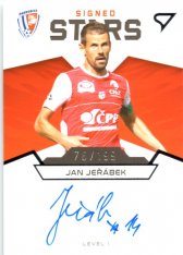 fotbalová kartička 2021-22 SportZoo Fortuna Liga Signed Stars S1-JJ Jan Jeřábek FK Pardubice /199