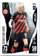 Fotbalová kartička 2023-24 Topps Match Attax UEFA Club Competitions 257 Sebastian Rode Eintracht Frankfurt