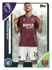 fotbalová kartička 2025-26 Topps  Premier League 280 Guido Rodríguez (West Ham United)