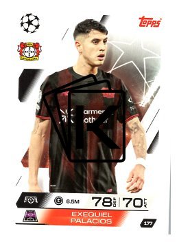 fotbalová kartička 2025-26 Topps Match Attax UCC 177 Exequiel Palacios (Bayer 04 Leverkusen)