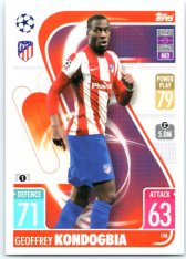 fotbalová kartička 2021-22 Topps Match Attax UEFA Champions League 198 Geoffrey Kondogbia Atletico de Madrid