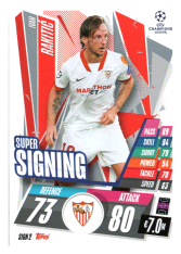 fotbalová kartička 2020-21 Topps Match Attax Champions League SIGN2 Ivan Rakitic Sevilla FC