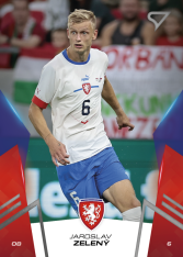 fotbalová kartička 2024 SportZoo Hrdí Lvi 16 Jaroslav Zelený