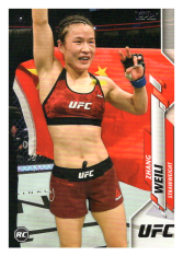 2020 Topps UFC 87 Zhang Weili - Strawweight RC