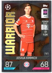 Fotbalová kartička 2022-23 Topps Match Attax UCL Warrior 198 Joshua Kimmich - FC Bayern Mnchen