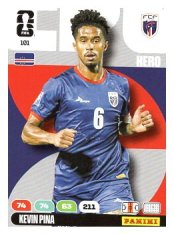 fotbalová kartička World Cup 2026 Adrenalyn XL 101 Kevin Pina (Cape Verde)
