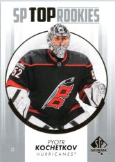2022-23 Upper Deck SP Authentic SP Top Rookies TR-29 Pyotr Kochetkov - Carolina Hurricanes