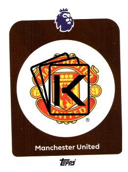 fotbalová kartička 2025-26 Topps  Premier League 199 Manchester United Logo