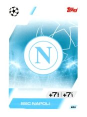 fotbalová kartička 2025-26 Topps Match Attax UCC 244 Team Logo (SSC Napoli)