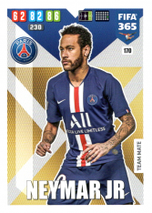 Fotbalová kartička Panini Adrenalyn XL FIFA 365 - 2020 Team Mate 170 Neymar JR PSG