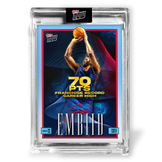 2023-24 Topps Now JE-1Joel Embiid Philadelphia 76ers
