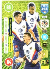fotbalová karta Panini Adrenalyn XL FIFA 365 2021 Power Trio 276 Viñas Martin dos Santos Club América