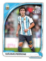 fotbalová kartička 2026 Topps 7  Máximo Perrone (Argentina)
