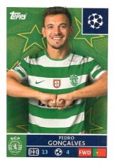 2025-26 Topps Champions League  Sporting CP 420 Pedro Gonçalves