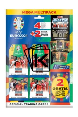 Topps Match Attax EURO 2024 Mega Multipack German Edition