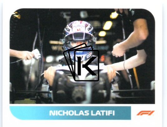 samolepka 2021 Topps Formule 1 213 Nicholas Latifi Williams