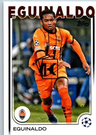 fotbalová kartička 2024-25 Topps UEFA Club Competitions Flagship 35 Eguinaldo Shakhtar Donetsk